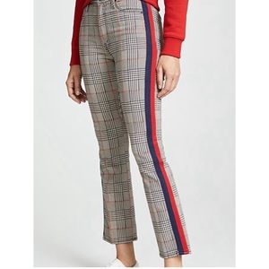 MOTHER plaid pants